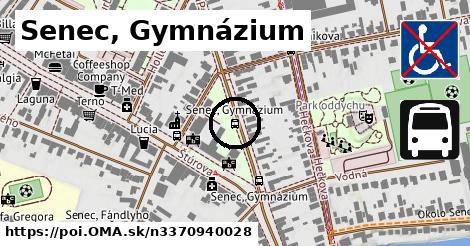 Senec, Gymnázium