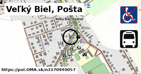 Veľký Biel, Pošta