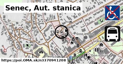 Senec, Aut. stanica