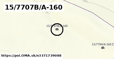 15/7707B/A-160