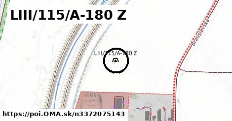 LIII/115/A-180 Z