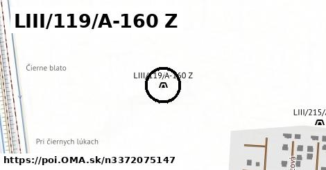LIII/119/A-160 Z