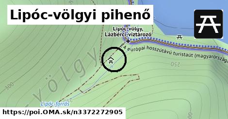 Lipóc-völgyi pihenő