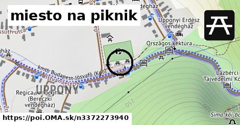 miesto na piknik