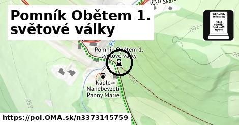 Pomník Obětem 1. světové války