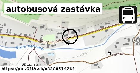 autobusová zastávka