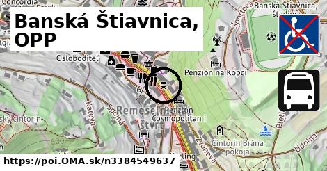 Banská Štiavnica, OPP