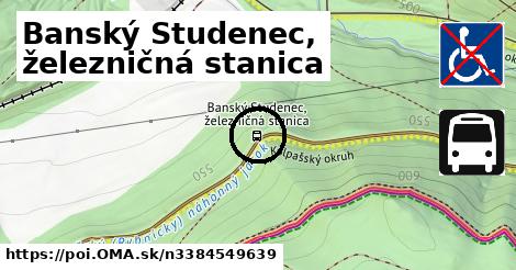 Banský Studenec, železničná stanica