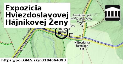 Expozícia Hviezdoslavovej Hájnikovej Ženy