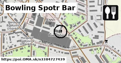 Bowling Spotr Bar