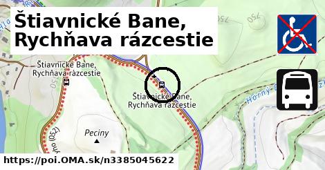 Štiavnické Bane, Rychňava rázcestie