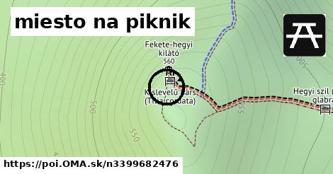 miesto na piknik