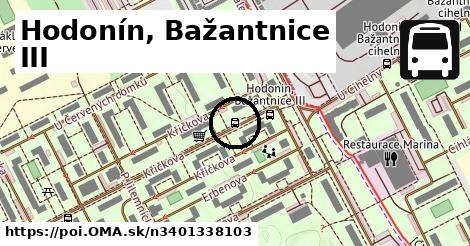 Hodonín, Bažantnice III