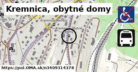 Kremnica, obytné domy