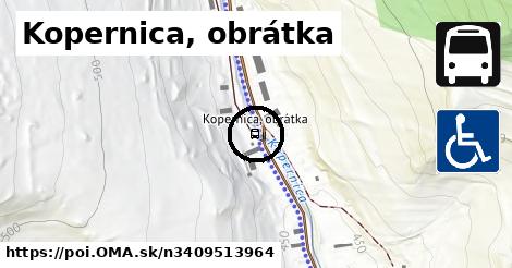 Kopernica, obrátka