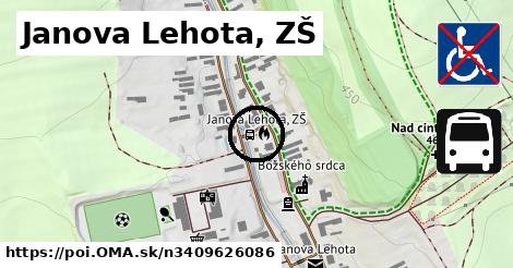 Janova Lehota, ZŠ