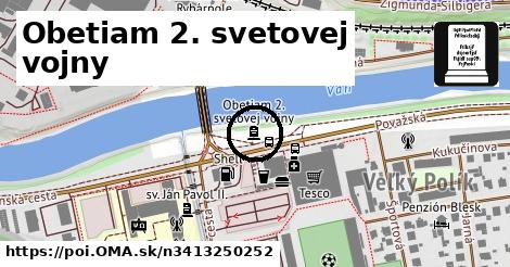 Obetiam 2. svetovej vojny