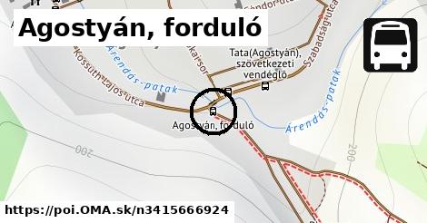 Agostyán, forduló