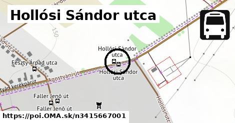 Hollósi Sándor utca