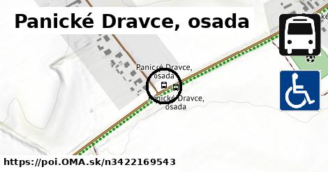 Panické Dravce, osada