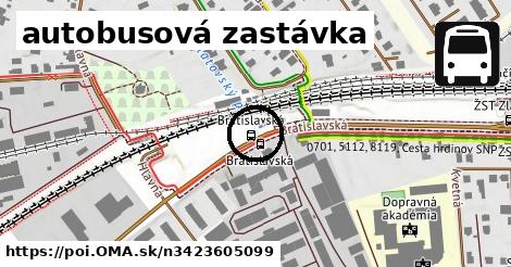 autobusová zastávka