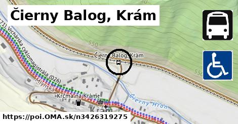 Čierny Balog, Krám