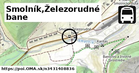 Smolník,Železorudné bane