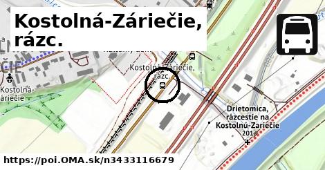 Kostolná-Záriečie, rázc.