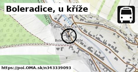 Boleradice, u kříže