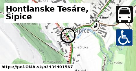 Hontianske Tesáre, Šipice