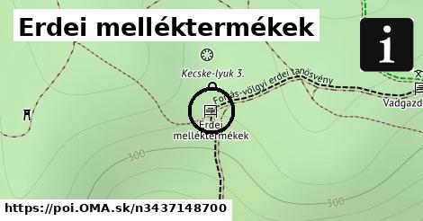 Erdei melléktermékek