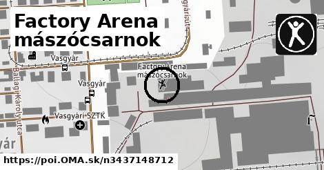 Factory Arena mászócsarnok