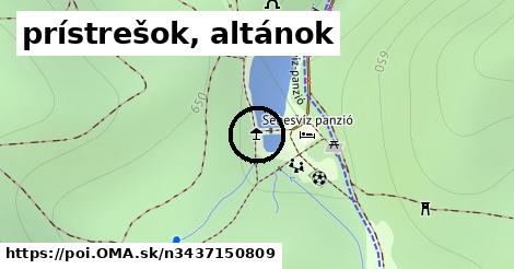 prístrešok, altánok