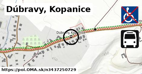 Dúbravy, Kopanice