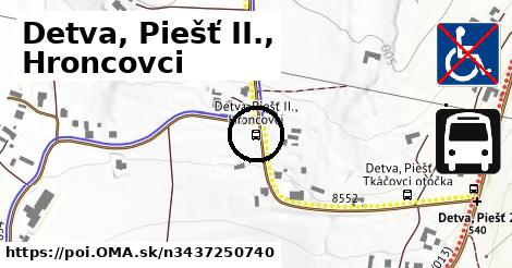 Detva, Piešť II., Hroncovci