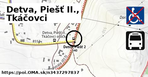 Detva, Piešť II., Tkáčovci