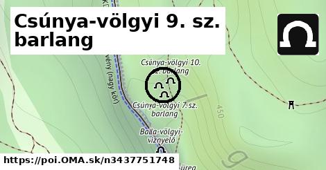 Csúnya-völgyi 9. sz. barlang