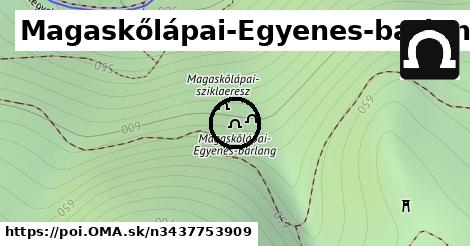 Magaskőlápai-Egyenes-barlang