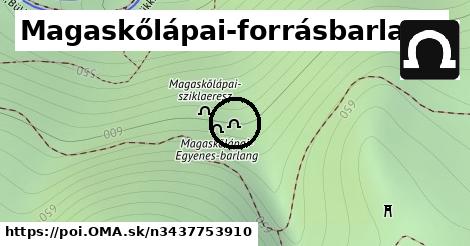 Magaskőlápai-forrásbarlang