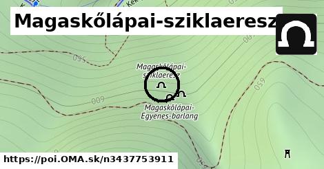 Magaskőlápai-sziklaeresz