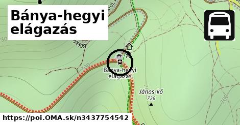 Bánya-hegyi elágazás