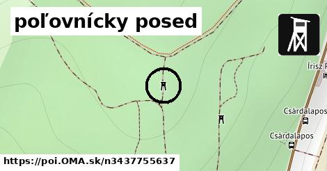 poľovnícky posed