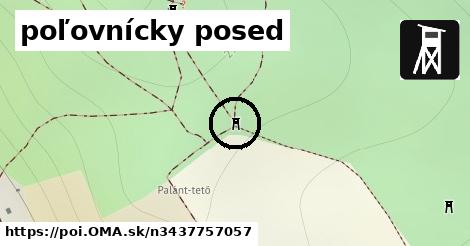 poľovnícky posed