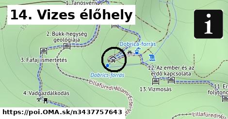 14. Vizes élőhely