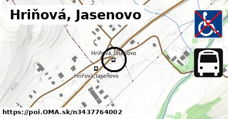 Hriňová, Jasenovo