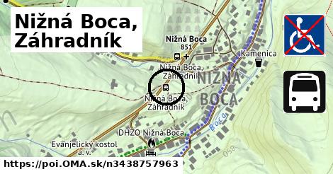 Nižná Boca, Záhradník