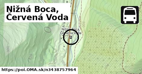 Nižná Boca, Červená Voda