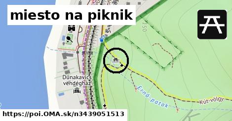 miesto na piknik