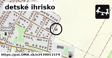 detské ihrisko