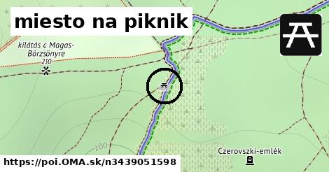 miesto na piknik